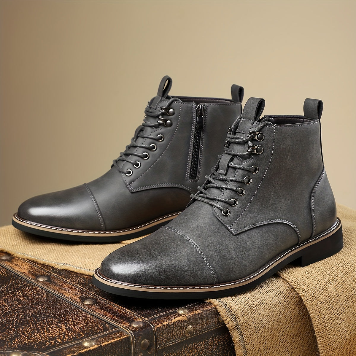 The Mason Leather Boot