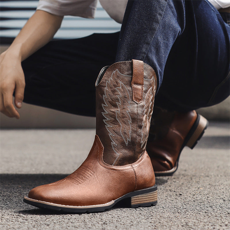 The Bastrop Leather Boot