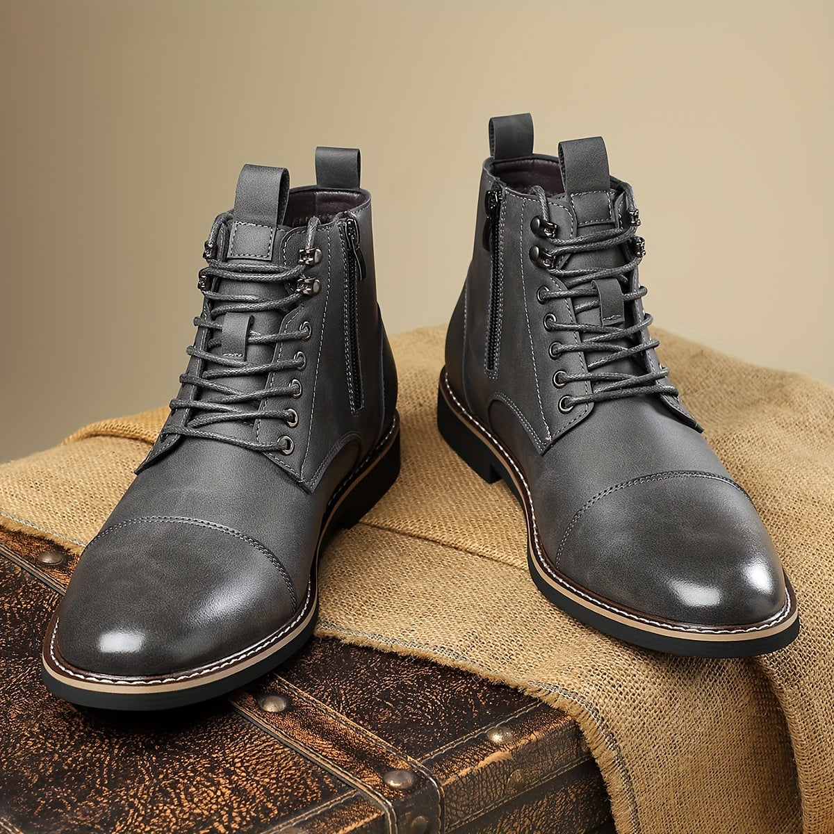 The Mason Leather Boot