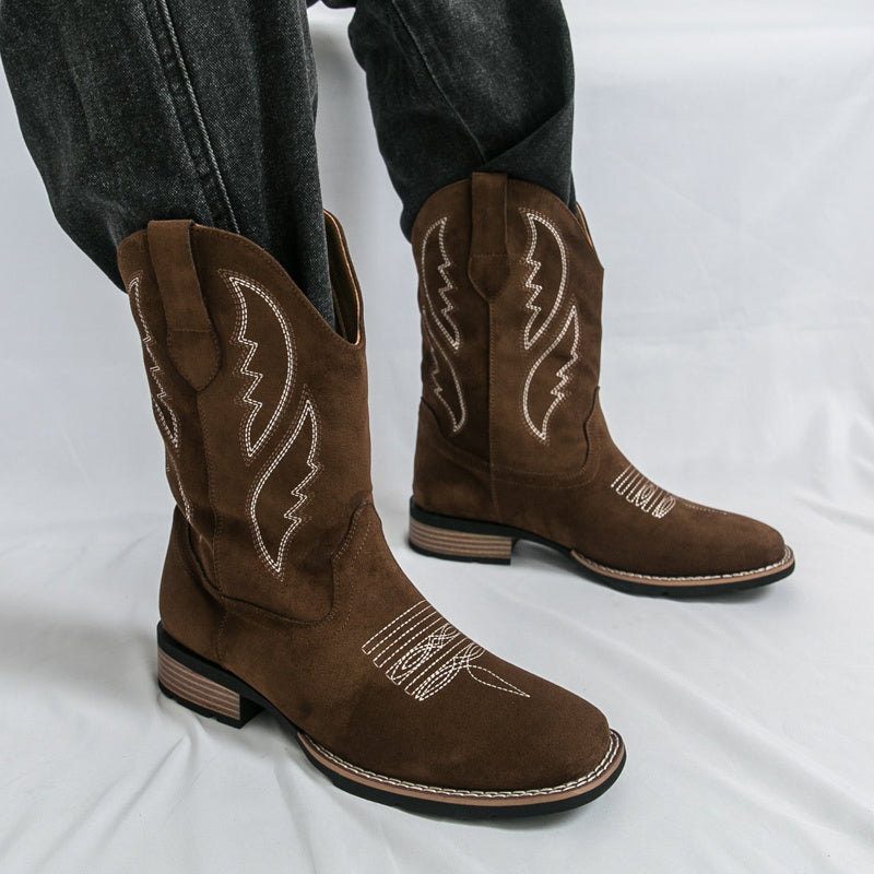 The Crossing Leather Boot