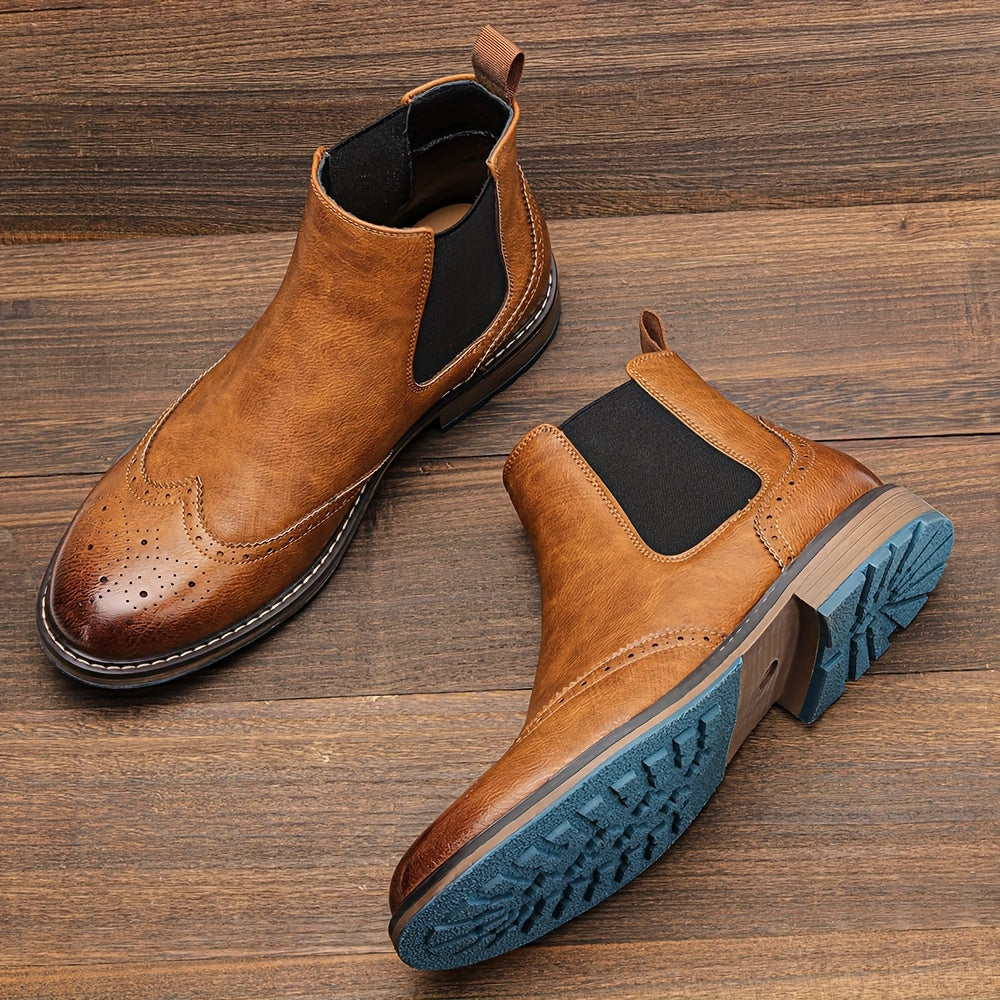 The Patina Leather Boot