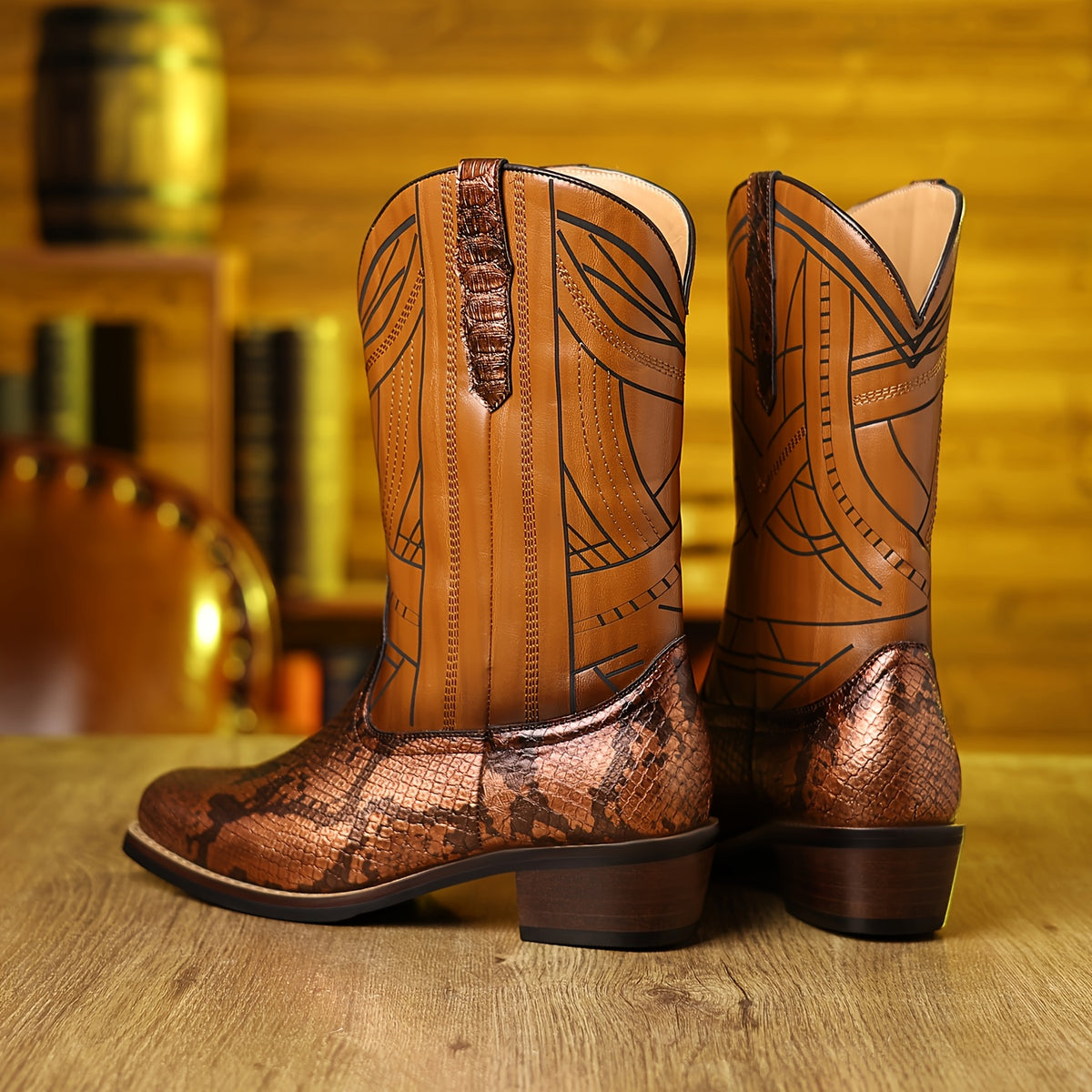 The Cibolo Leather Boot