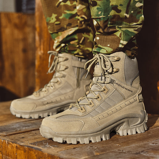 The Eagle Pass Leather Boot