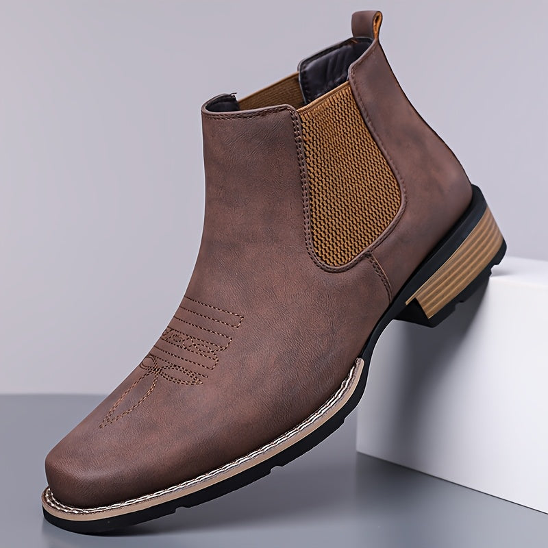 The Beeville Leather Boot