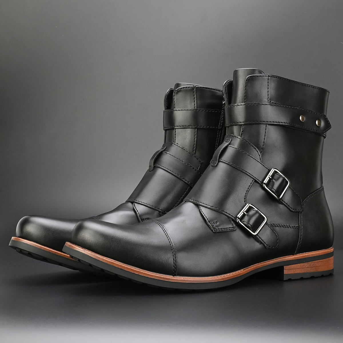 The San Saba Leather Boot
