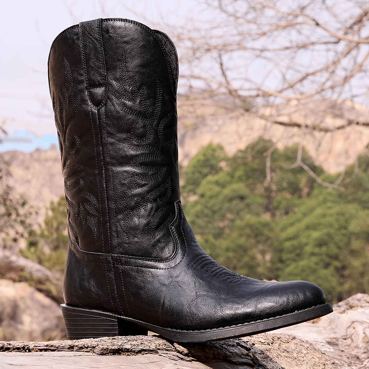 The Pecos Leather Boot