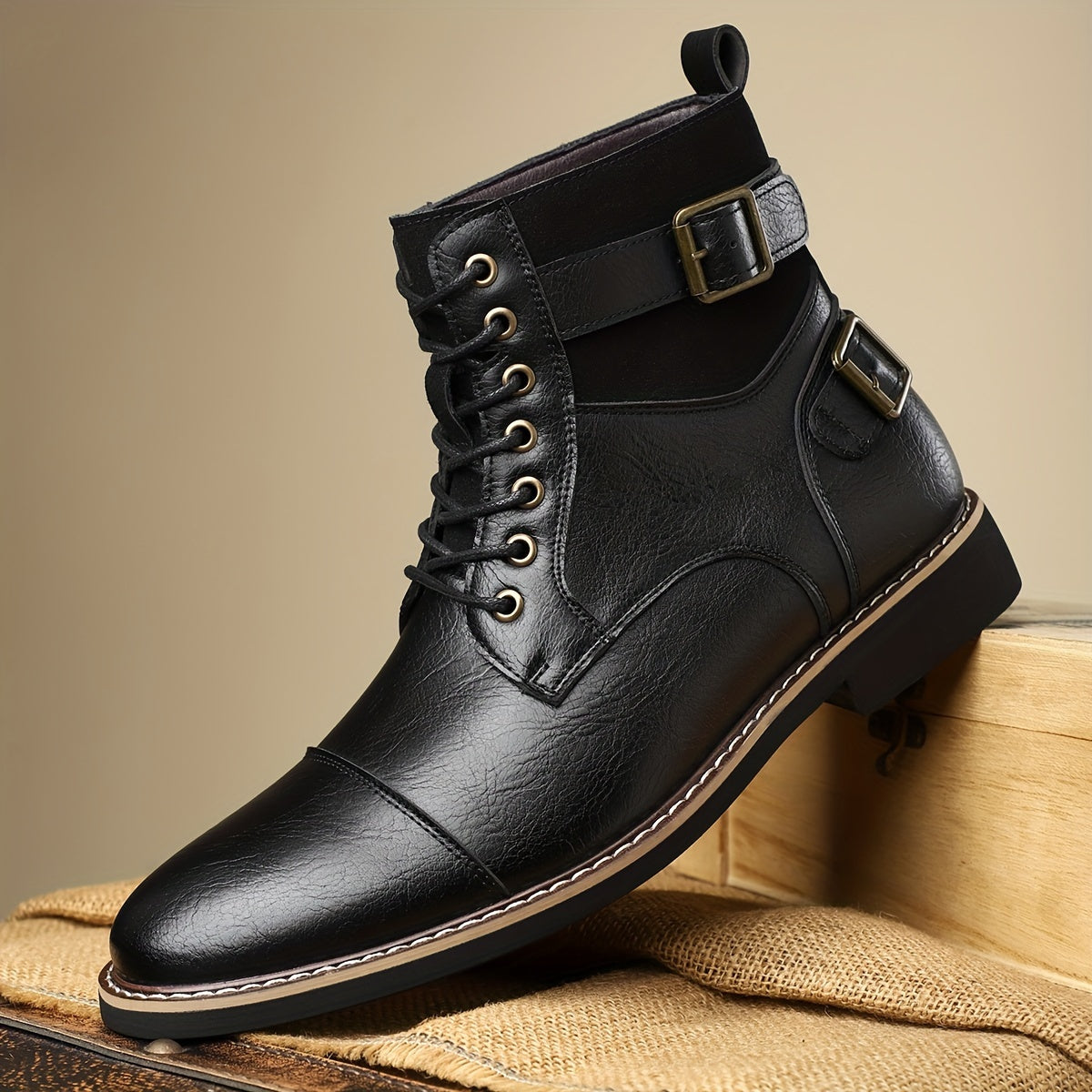 The Schulenburg Leather Boot