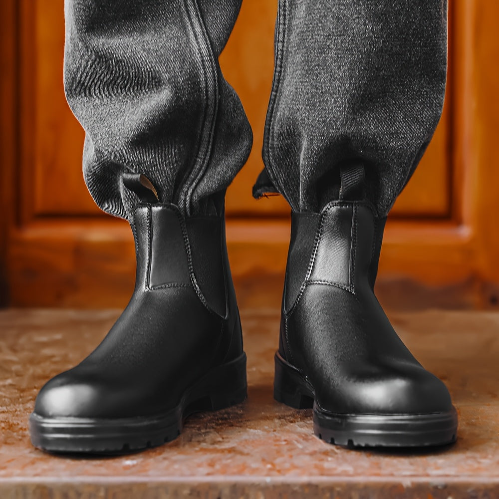 The Elgin Leather Boot