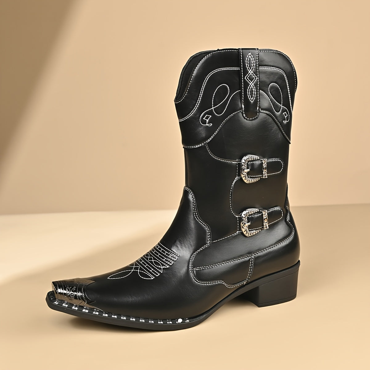 The Lariat Leather Boot