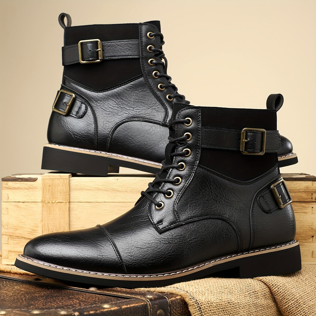 The Schulenburg Leather Boot