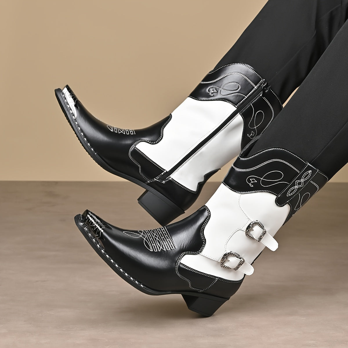 The Lariat Leather Boot
