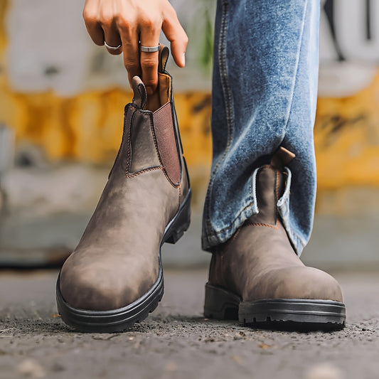The Elgin Leather Boot
