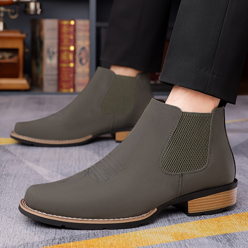 The Beeville Leather Boot