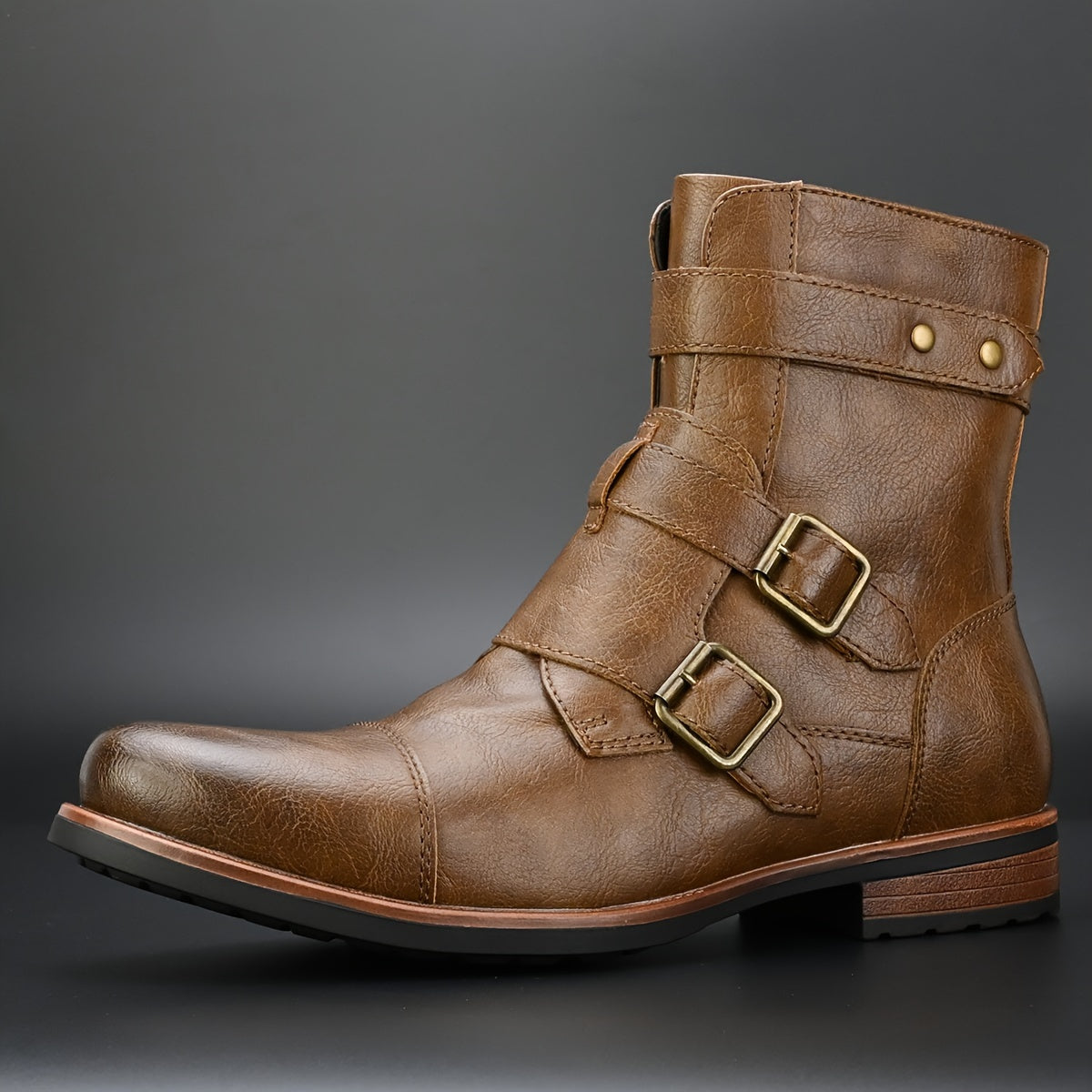 The San Saba Leather Boot