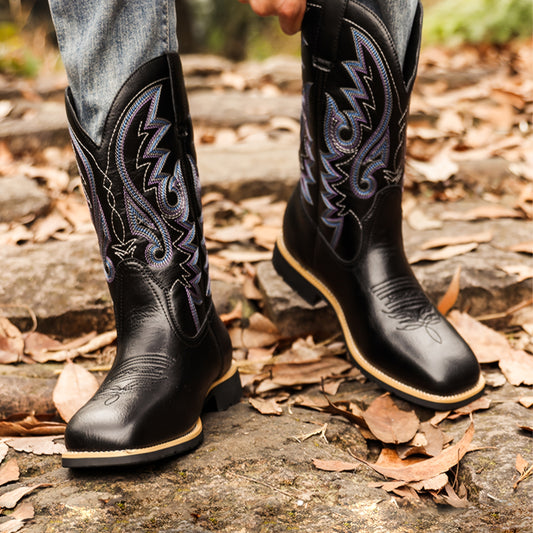 The Lavaca Leather Boot