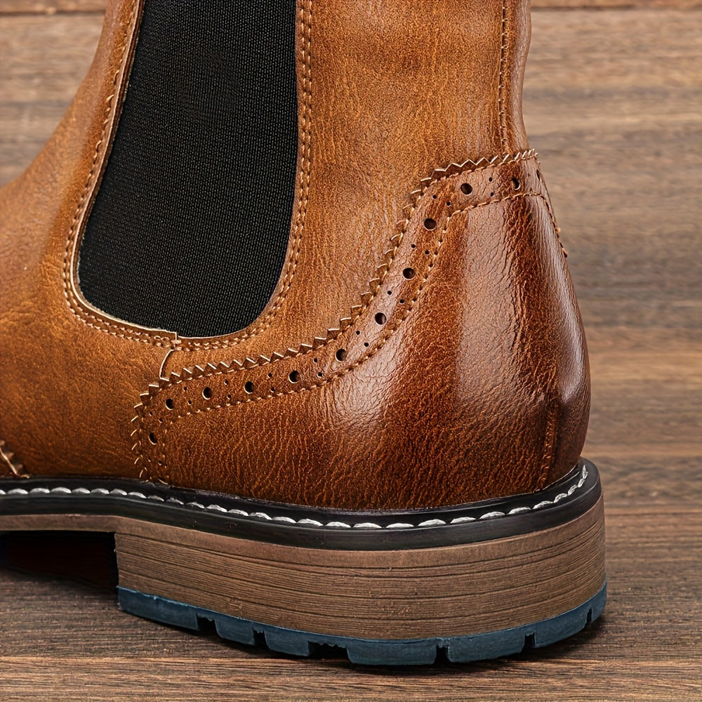 The Burnet Leather Boot