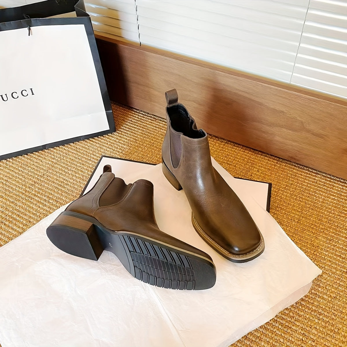 The Junction Leather Boot