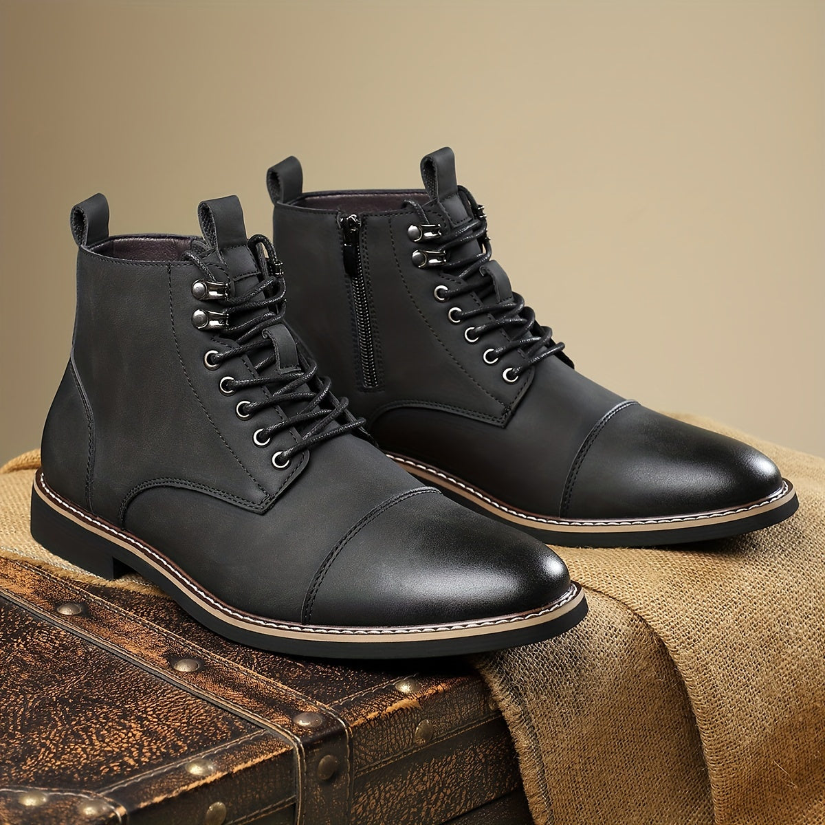 The Mason Leather Boot