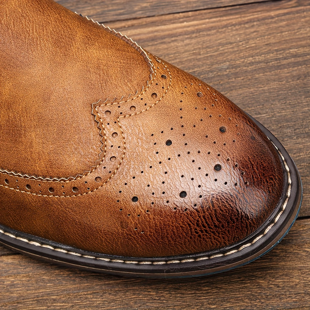 The Patina Leather Boot
