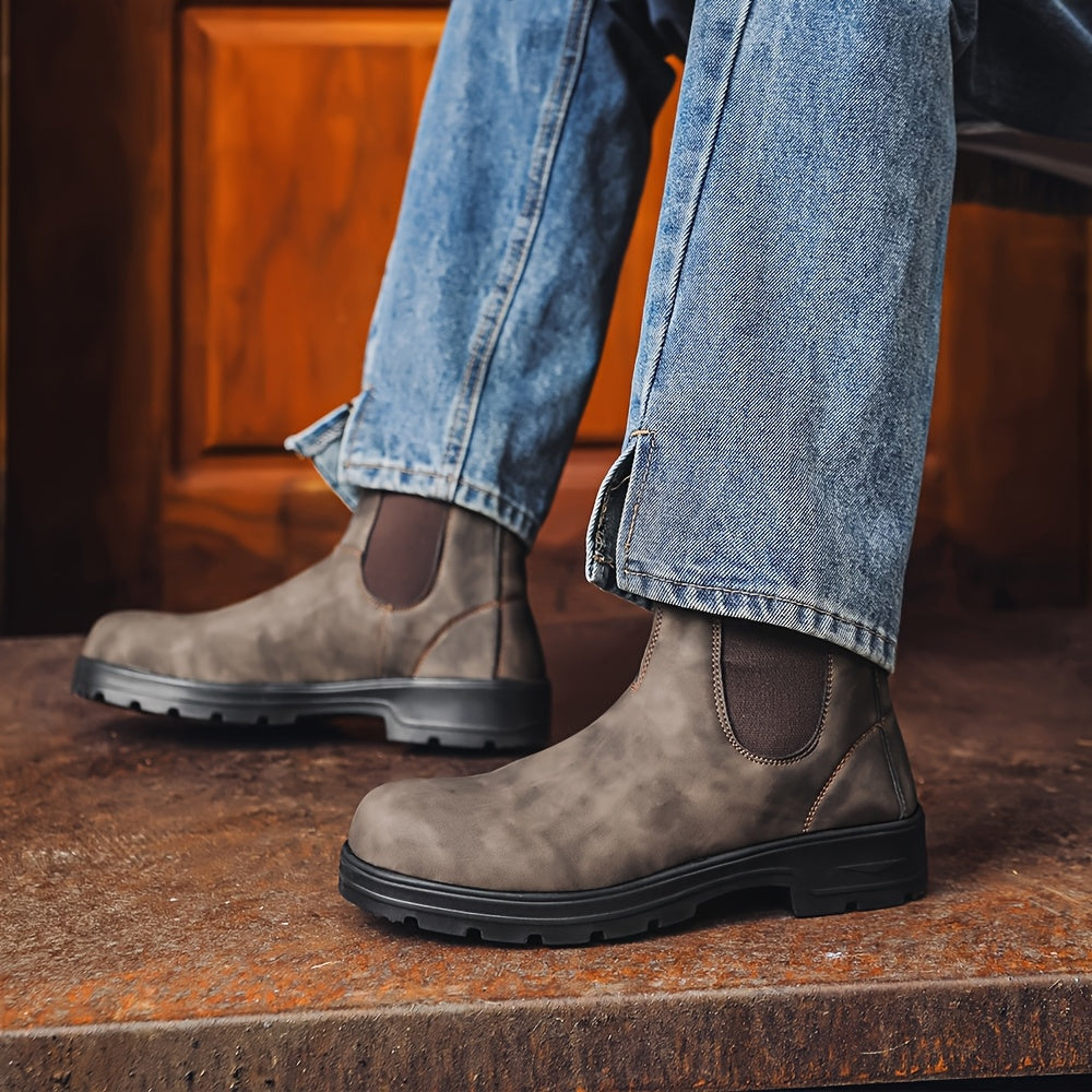 The Elgin Leather Boot