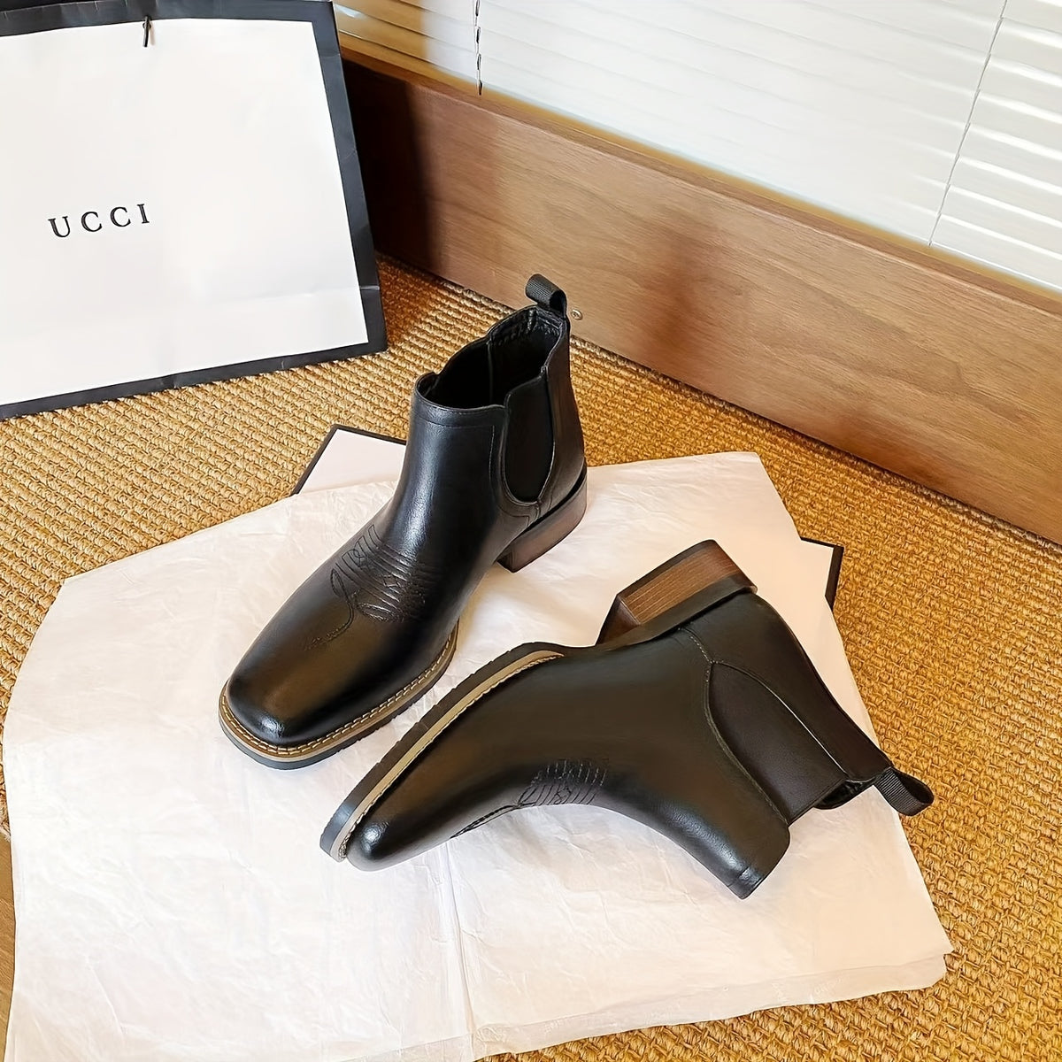 The Junction Leather Boot