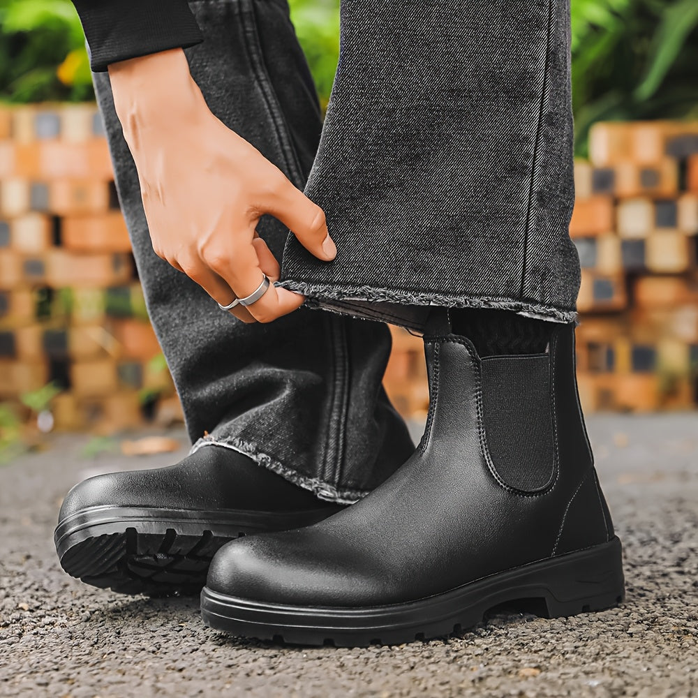 The Elgin Leather Boot