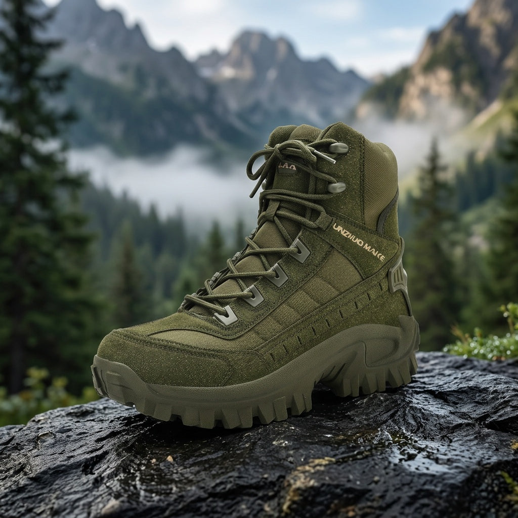 The Eagle Pass Leather Boot