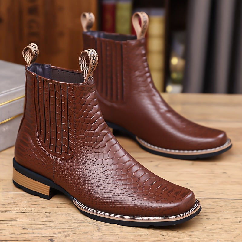 The Cuero Leather Boot