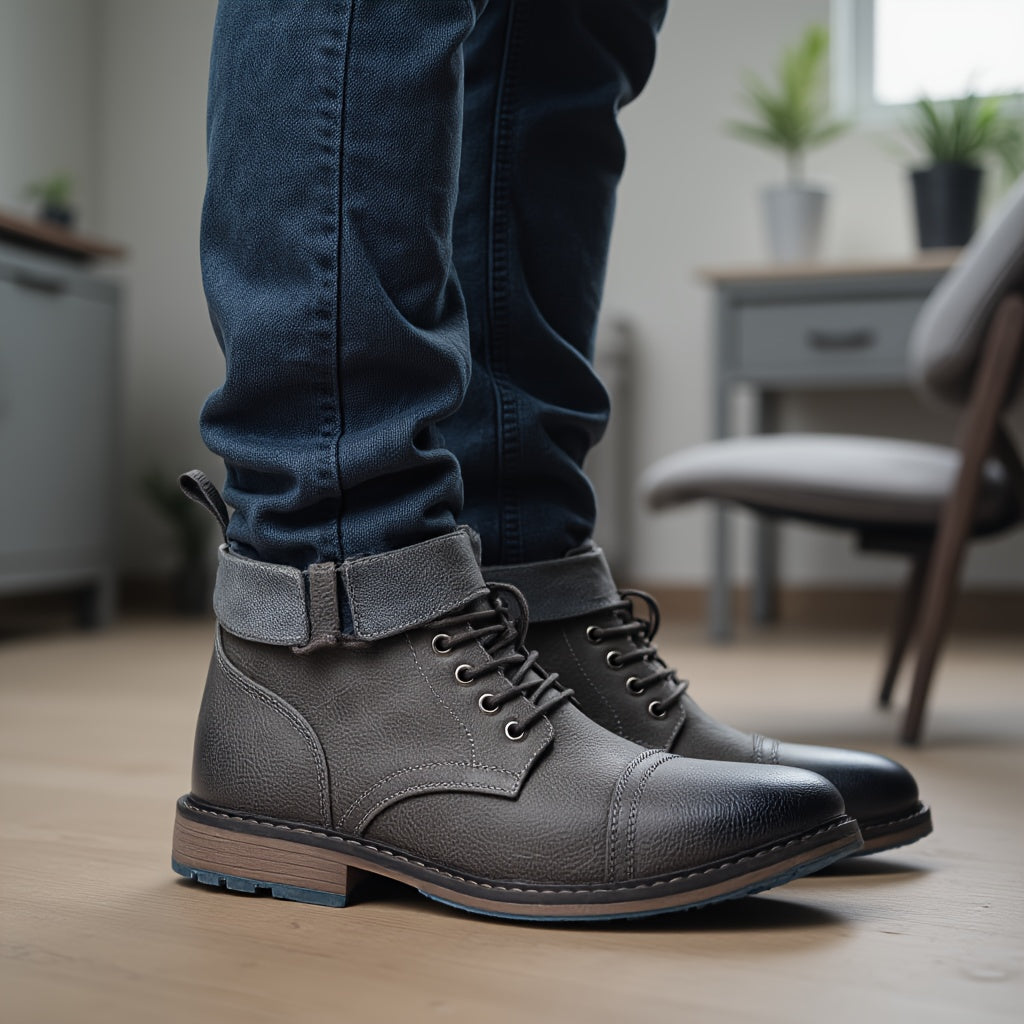 The Sanderson Leather Boot