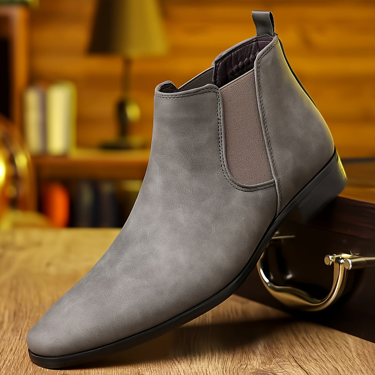 The Redford Leather Boot