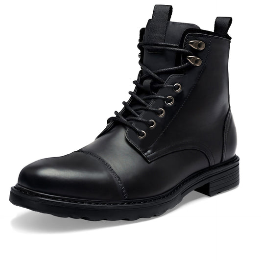 The Ledger Leather Boot
