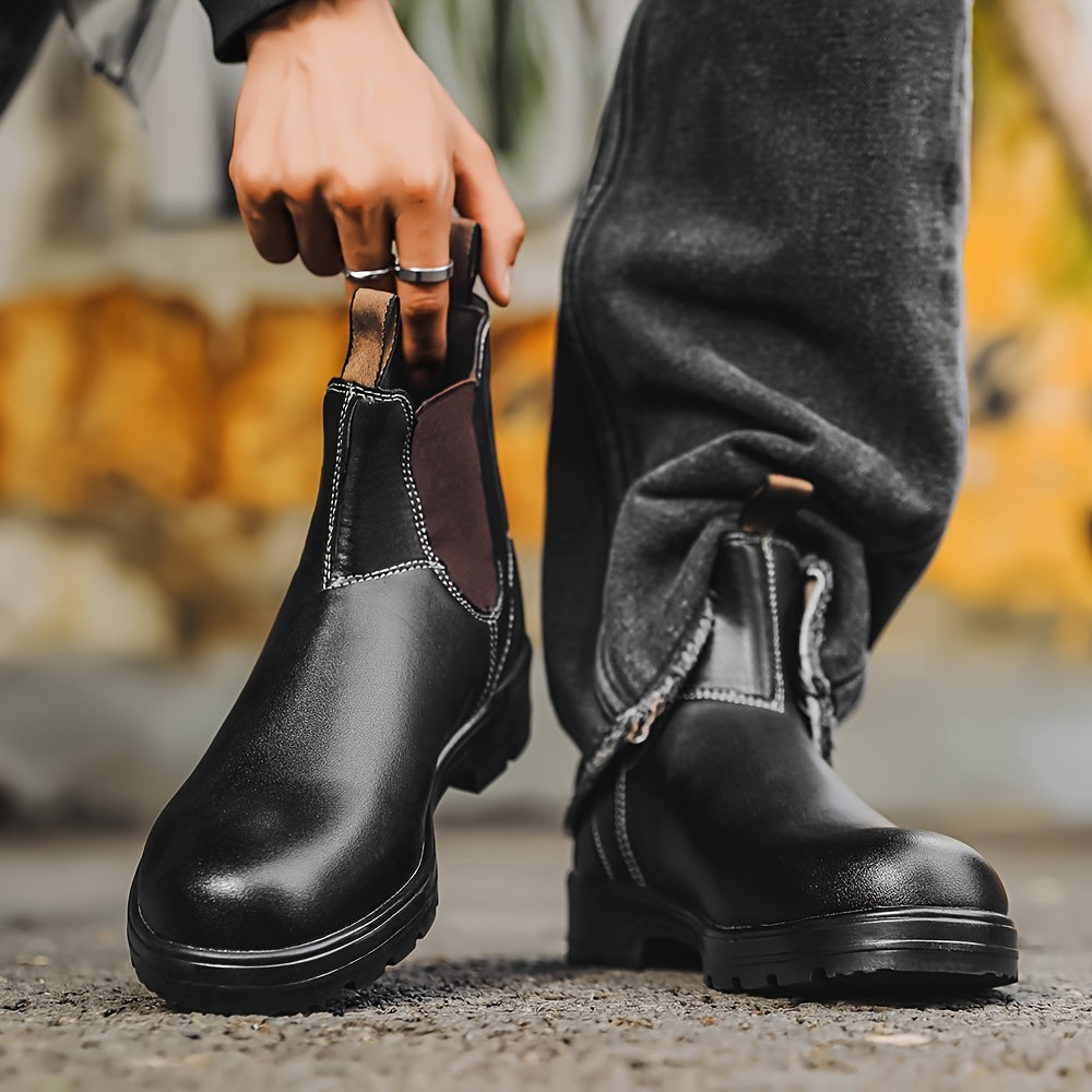 The Elgin Leather Boot