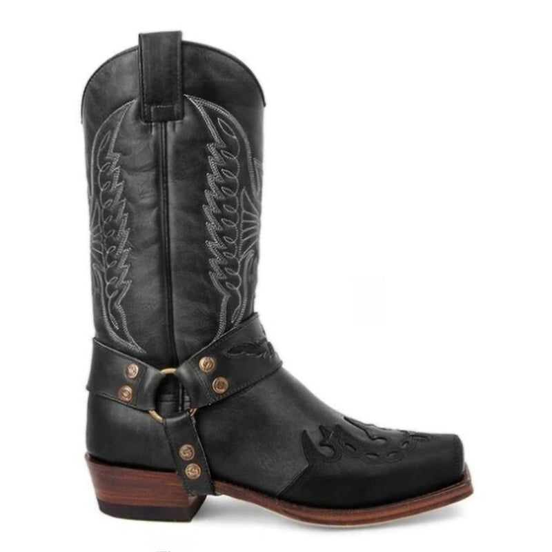 The Uvalde Leather Boot