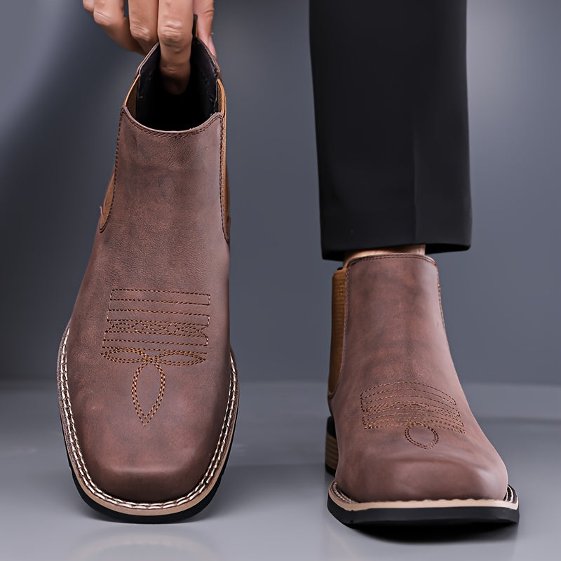 The Beeville Leather Boot