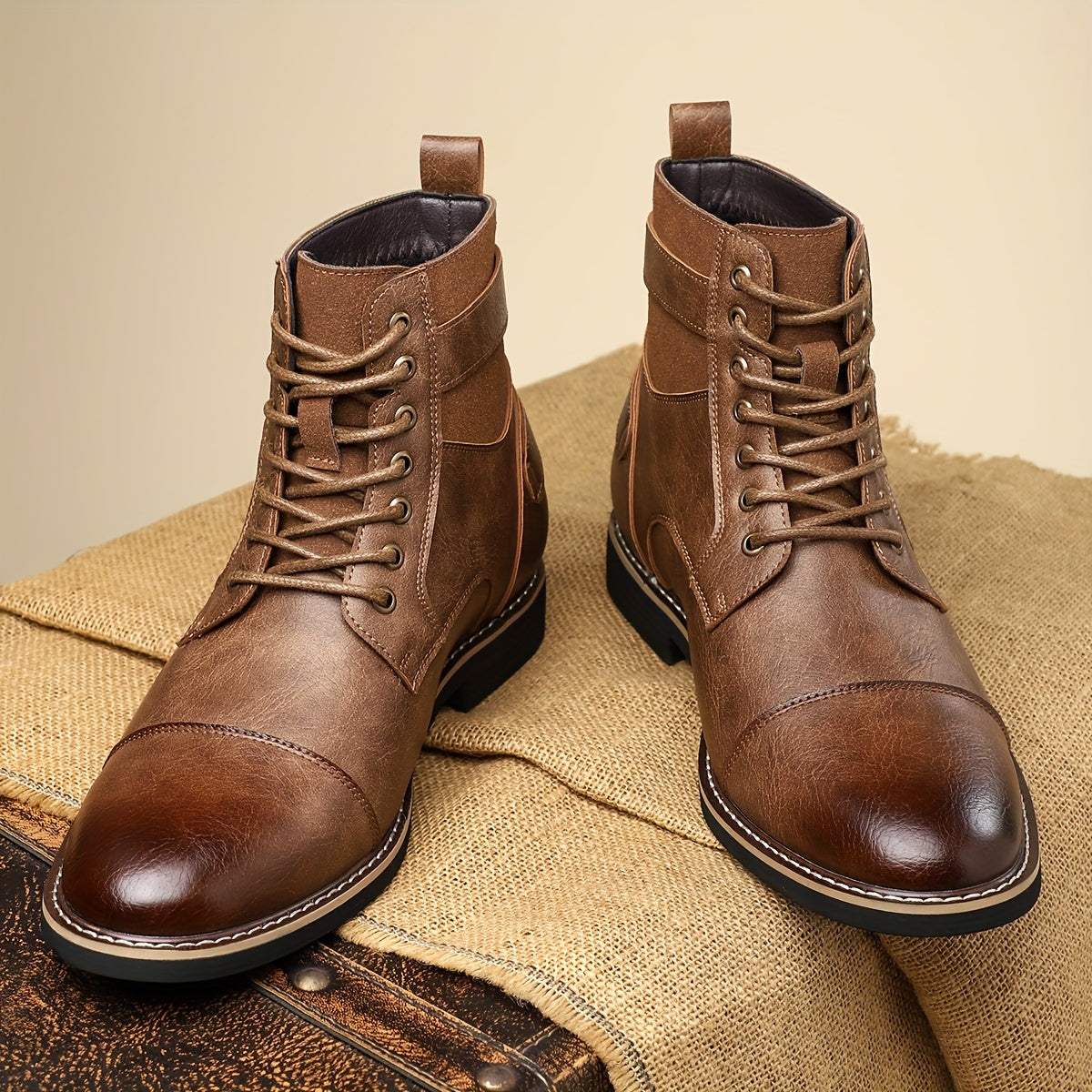 The Schulenburg Leather Boot
