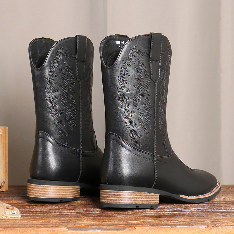 The Presidio Leather Boot