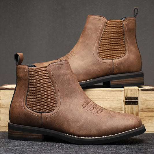 The Castroville Leather Boot