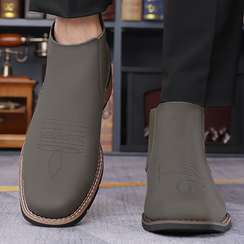 The Beeville Leather Boot