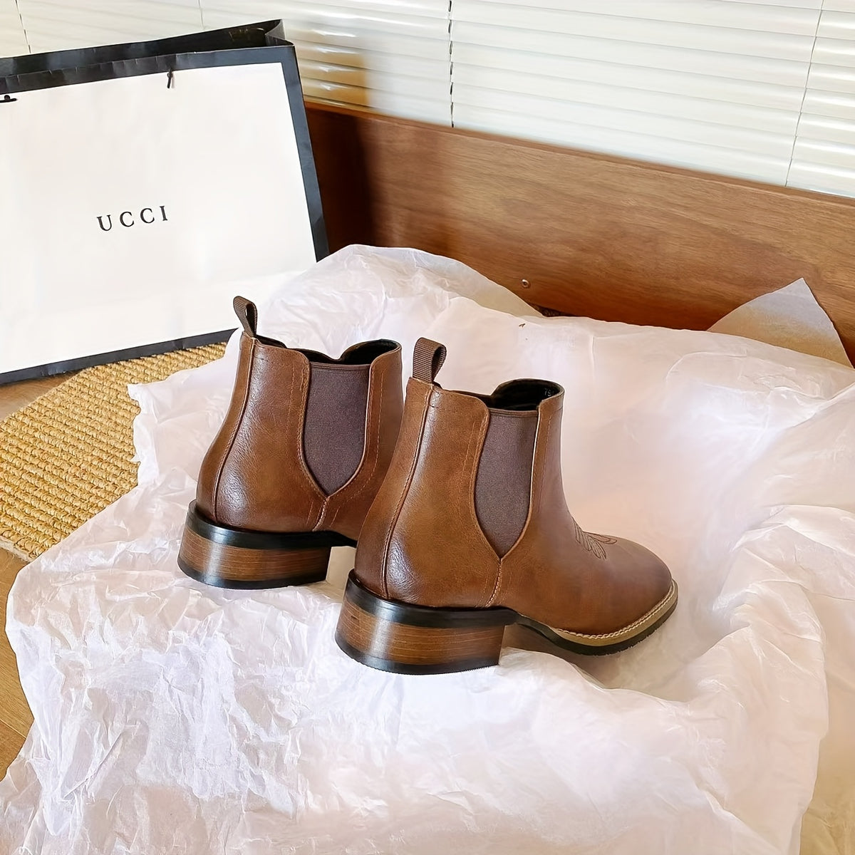 The Junction Leather Boot