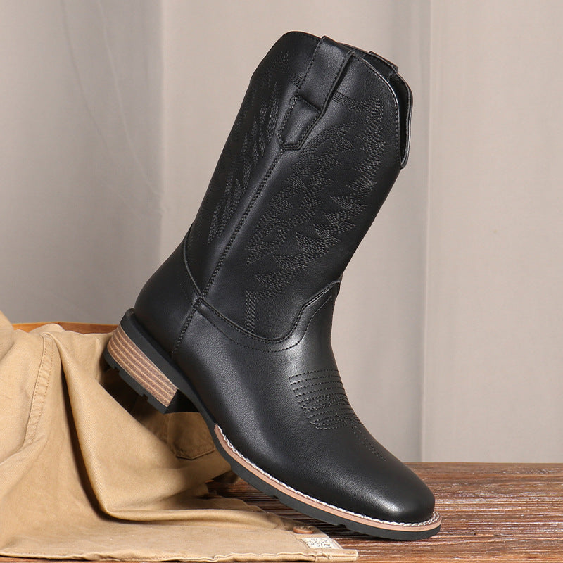 The Presidio Leather Boot