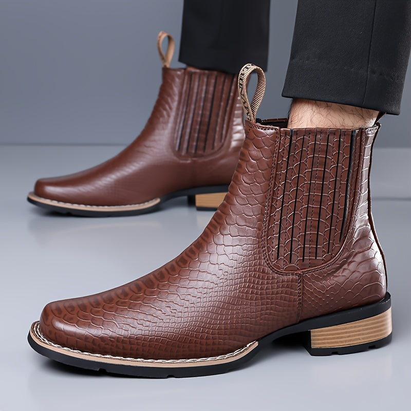 The Cuero Leather Boot