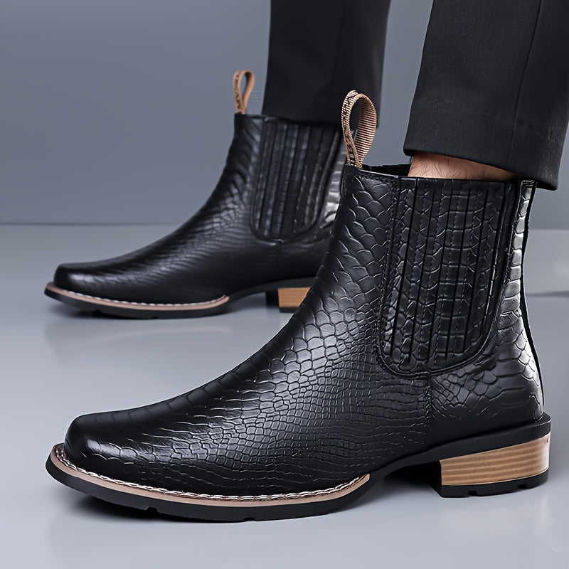 The Cuero Leather Boot