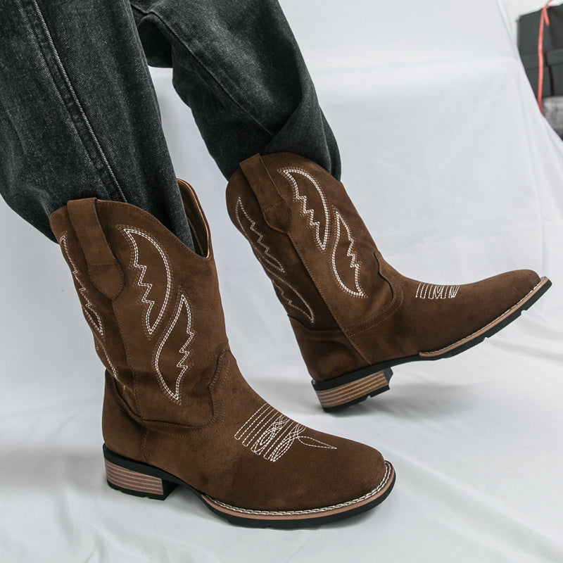 The Crossing Leather Boot