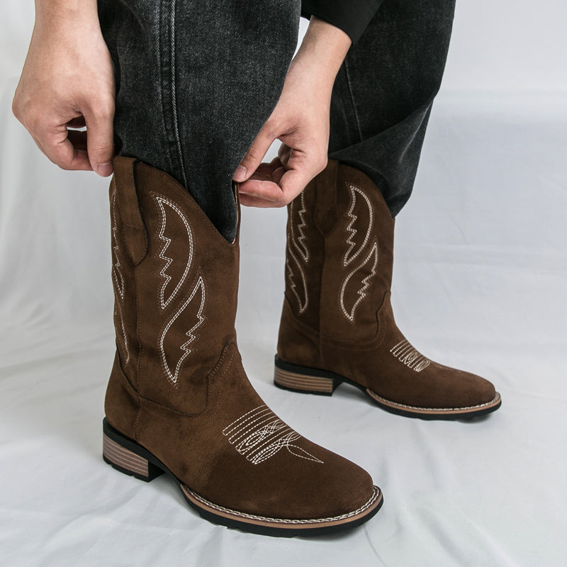 The Crossing Leather Boot