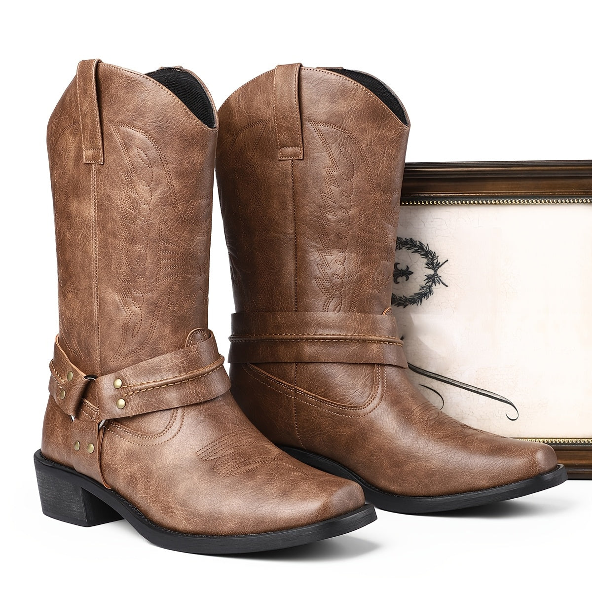 The Comanche Leather Boot