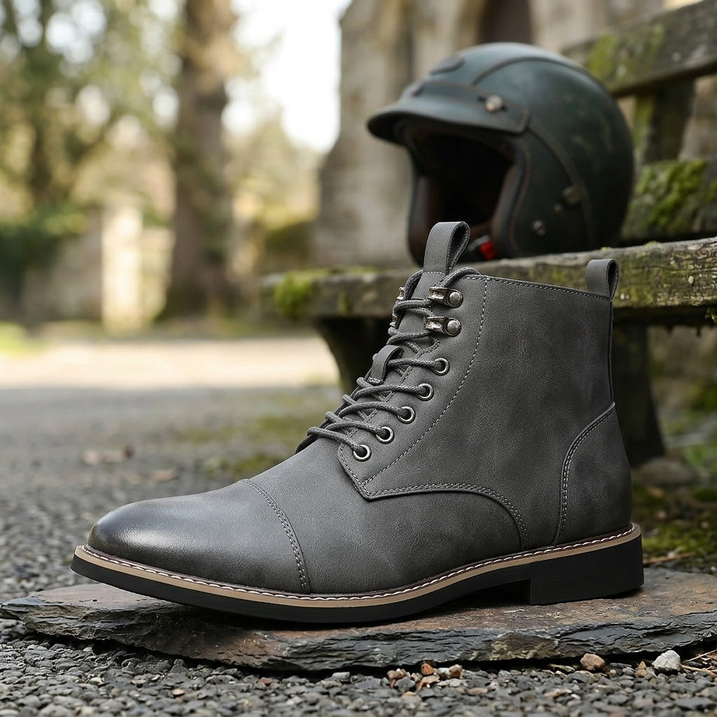 The Mason Leather Boot