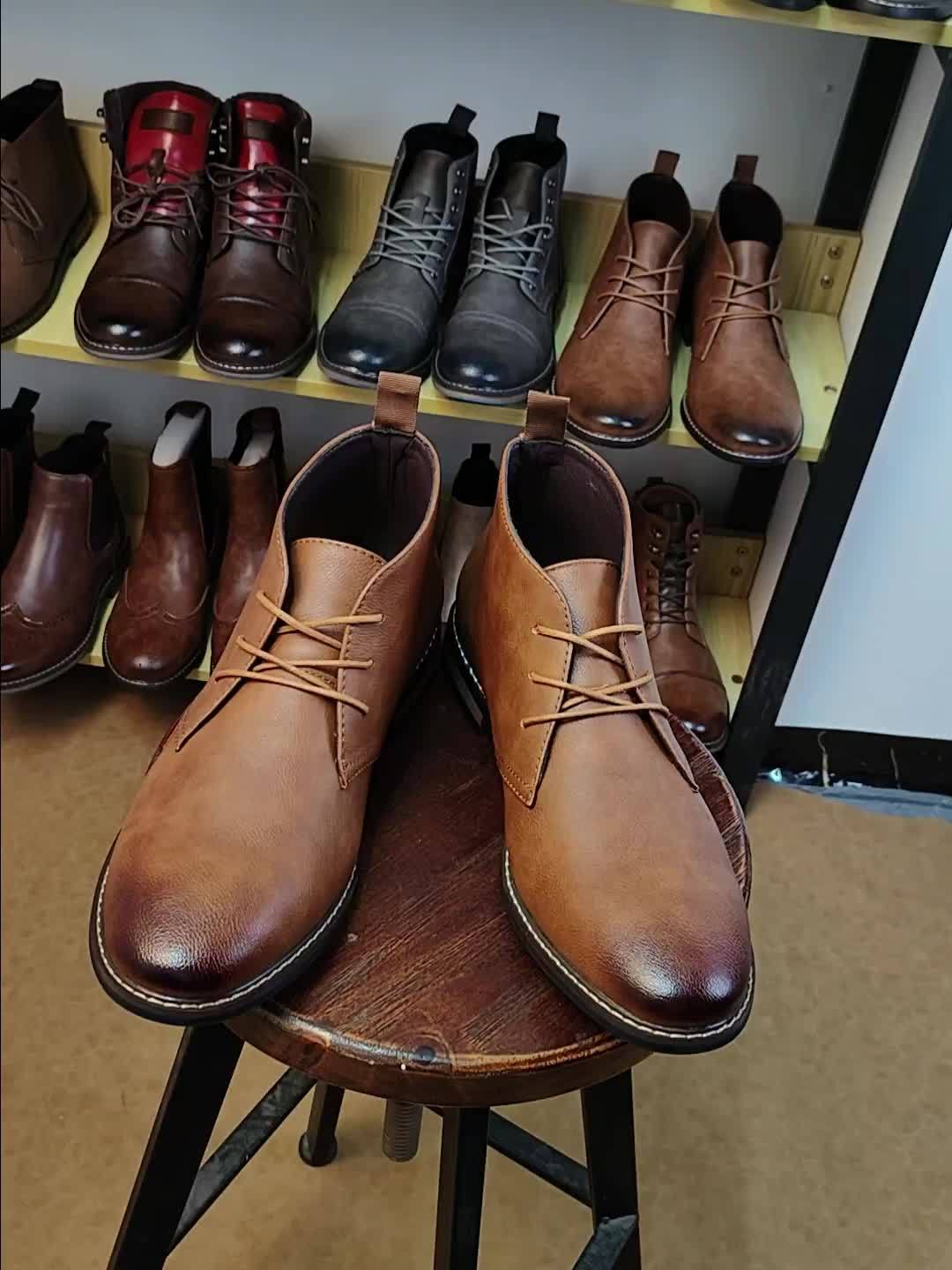 The Luckenbach Leather Boot