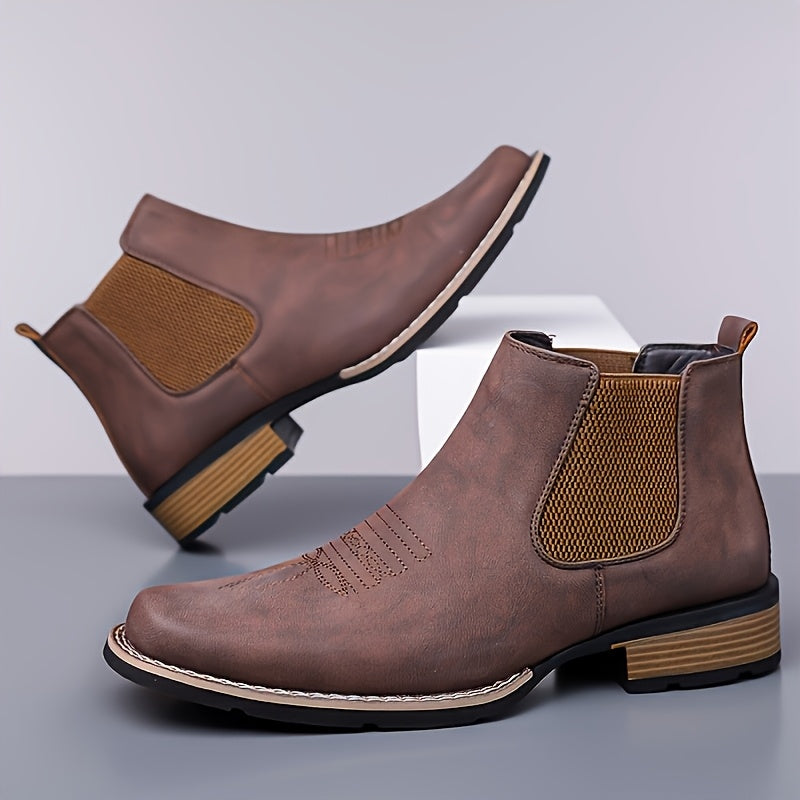 The Beeville Leather Boot