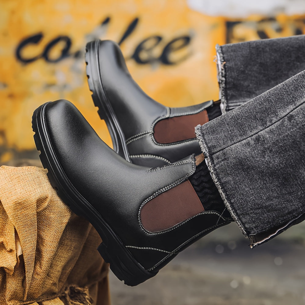 The Elgin Leather Boot