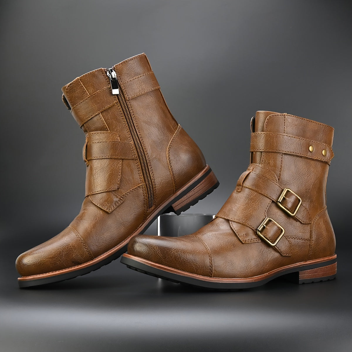 The San Saba Leather Boot